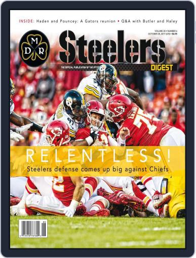 Steelers Digest October 28th, 2017 Digital Back Issue Cover