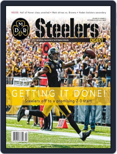 Steelers Digest September 30th, 2017 Digital Back Issue Cover