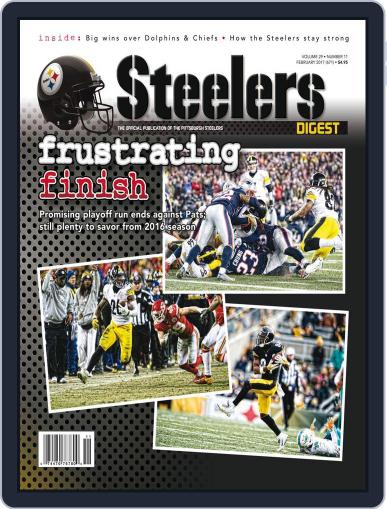 Steelers Digest February 1st, 2017 Digital Back Issue Cover