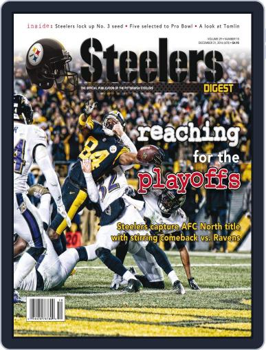 Steelers Digest December 30th, 2016 Digital Back Issue Cover