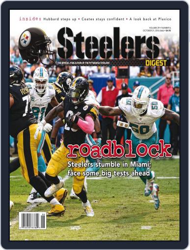 Steelers Digest October 31st, 2016 Digital Back Issue Cover