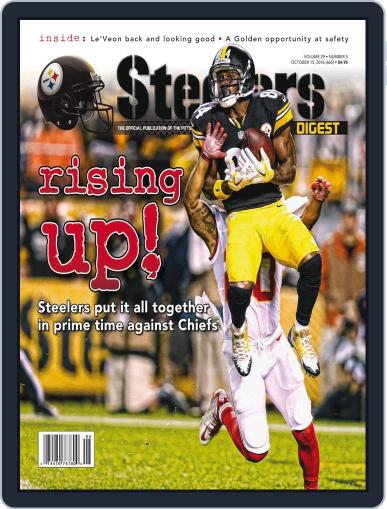 Steelers Digest October 15th, 2016 Digital Back Issue Cover
