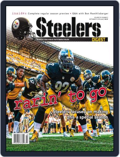 Steelers Digest September 10th, 2016 Digital Back Issue Cover
