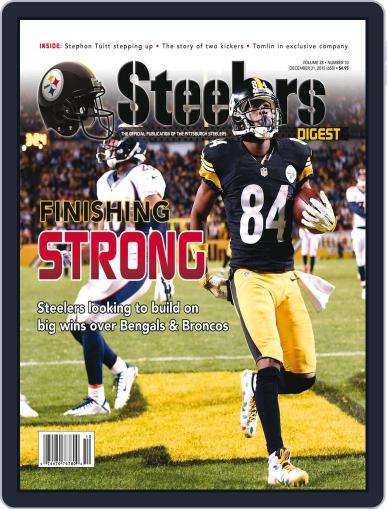 Steelers Digest December 24th, 2015 Digital Back Issue Cover