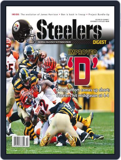 Steelers Digest November 14th, 2015 Digital Back Issue Cover