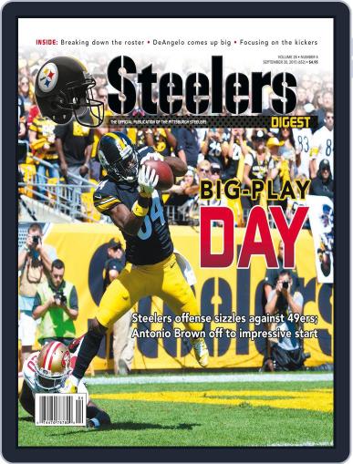 Steelers Digest September 1st, 2015 Digital Back Issue Cover