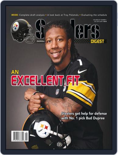 Steelers Digest July 1st, 2015 Digital Back Issue Cover