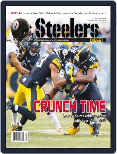 Steelers Digest December 3rd, 2014 Digital Back Issue Cover