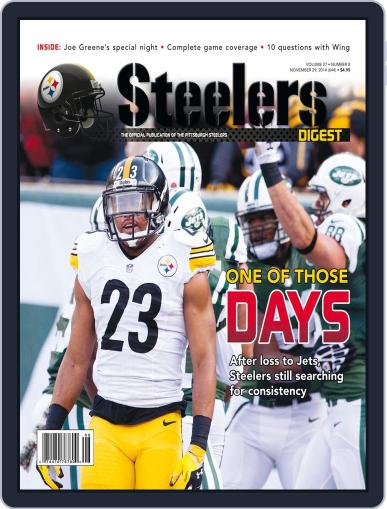 Steelers Digest November 12th, 2014 Digital Back Issue Cover