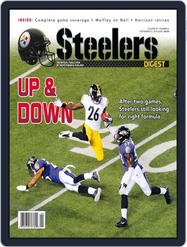 Steelers Digest September 15th, 2014 Digital Back Issue Cover