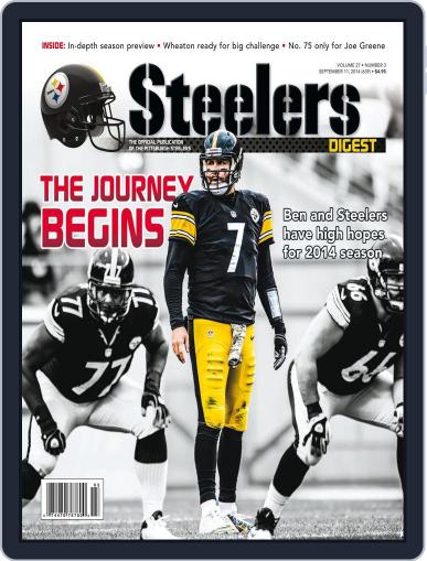 Steelers Digest September 1st, 2014 Digital Back Issue Cover