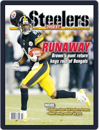 Steelers Digest December 17th, 2013 Digital Back Issue Cover