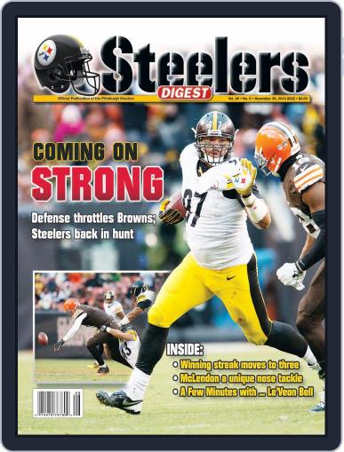 Steelers Digest November 26th, 2013 Digital Back Issue Cover