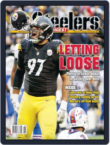 Steelers Digest November 12th, 2013 Digital Back Issue Cover