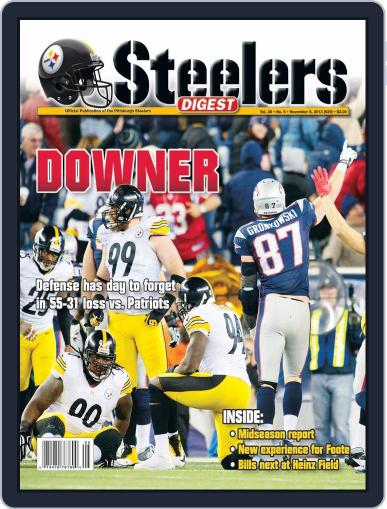 Steelers Digest November 5th, 2013 Digital Back Issue Cover