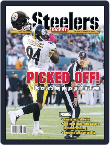 Steelers Digest October 15th, 2013 Digital Back Issue Cover