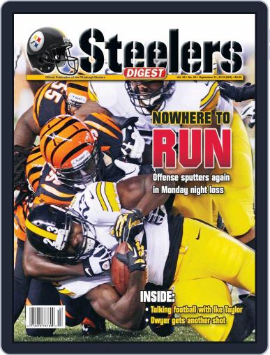 Steelers Digest September 18th, 2013 Digital Back Issue Cover