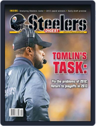 Steelers Digest January 11th, 2013 Digital Back Issue Cover