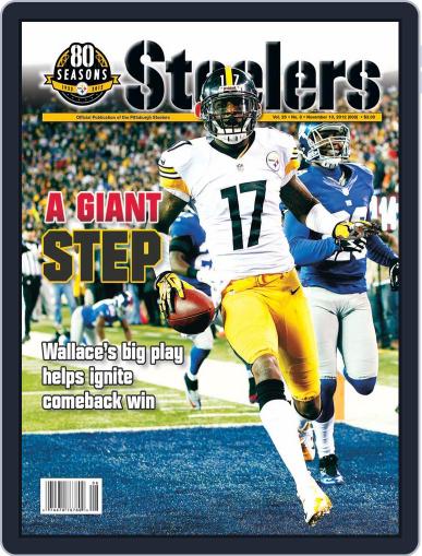 Steelers Digest November 7th, 2012 Digital Back Issue Cover