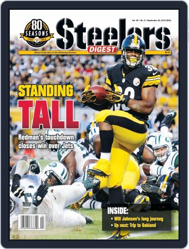 Steelers Digest September 18th, 2012 Digital Back Issue Cover