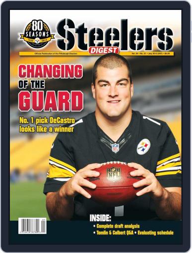 Steelers Digest May 11th, 2012 Digital Back Issue Cover