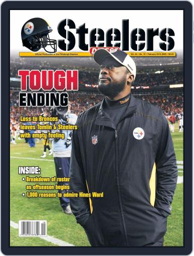 Steelers Digest January 16th, 2012 Digital Back Issue Cover