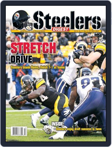 Steelers Digest December 28th, 2011 Digital Back Issue Cover