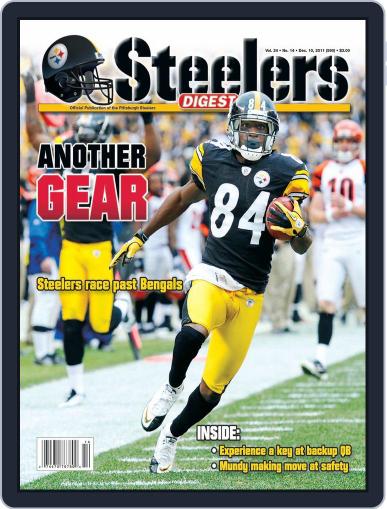 Steelers Digest December 6th, 2011 Digital Back Issue Cover