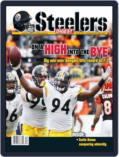 Steelers Digest November 15th, 2011 Digital Back Issue Cover