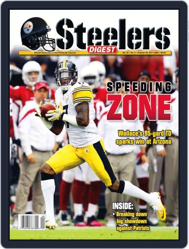 Steelers Digest October 25th, 2011 Digital Back Issue Cover