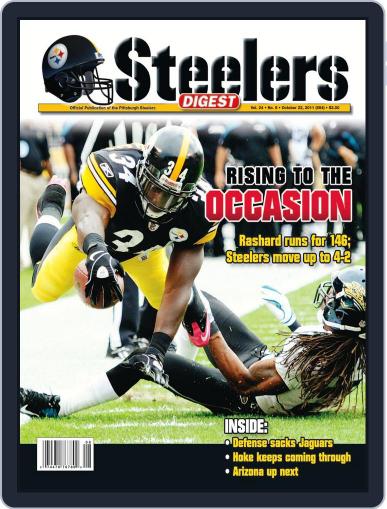 Steelers Digest October 18th, 2011 Digital Back Issue Cover