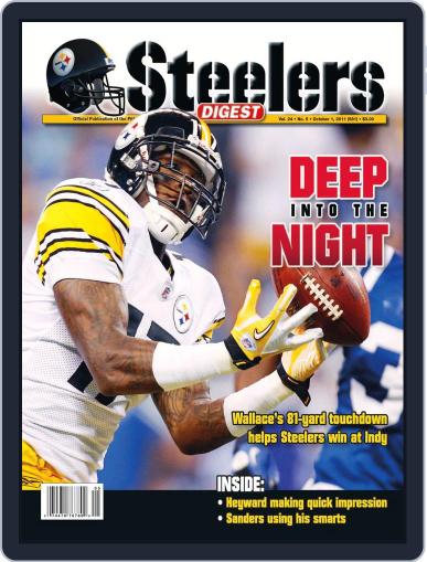 Steelers Digest September 29th, 2011 Digital Back Issue Cover