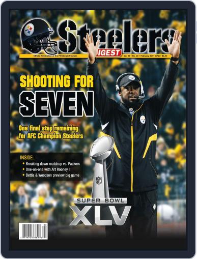 Steelers Digest January 25th, 2011 Digital Back Issue Cover