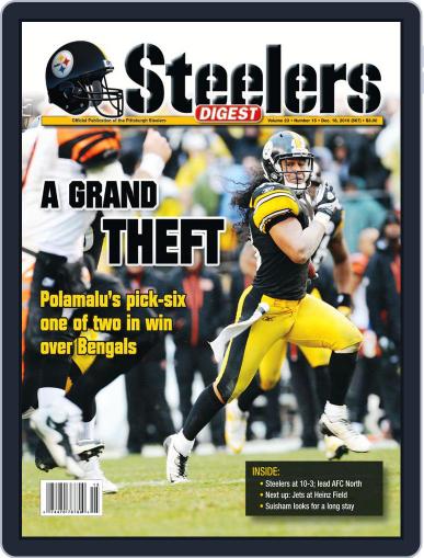Steelers Digest December 14th, 2010 Digital Back Issue Cover
