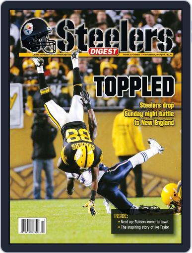 Steelers Digest November 16th, 2010 Digital Back Issue Cover