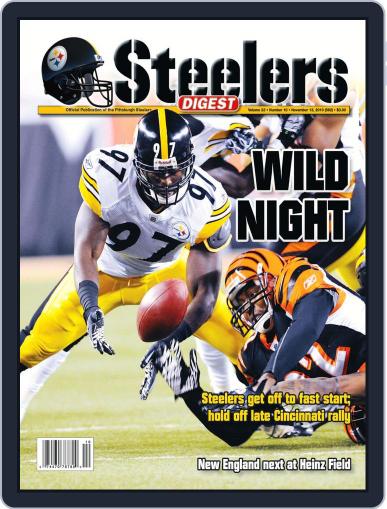 Steelers Digest November 10th, 2010 Digital Back Issue Cover