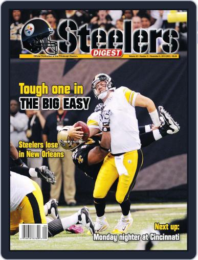 Steelers Digest November 2nd, 2010 Digital Back Issue Cover