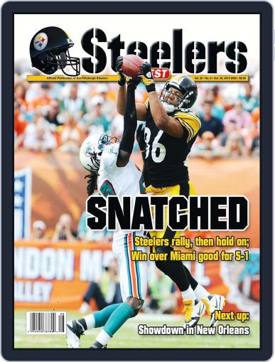 Steelers Digest October 26th, 2010 Digital Back Issue Cover