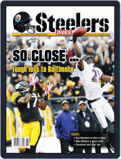 Steelers Digest October 5th, 2010 Digital Back Issue Cover