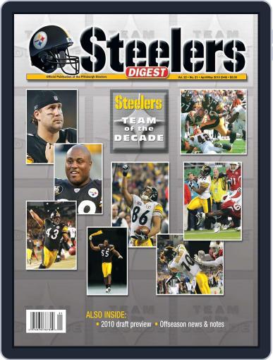 Steelers Digest March 9th, 2010 Digital Back Issue Cover