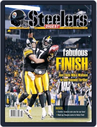 Steelers Digest December 22nd, 2009 Digital Back Issue Cover