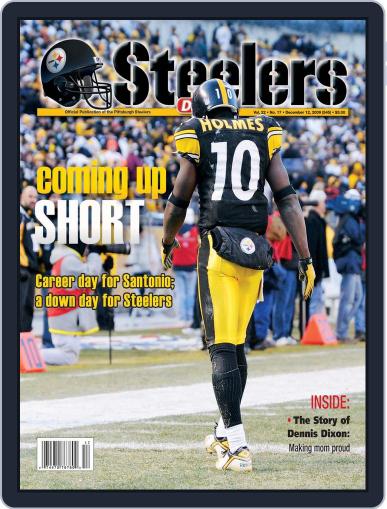 Steelers Digest December 8th, 2009 Digital Back Issue Cover