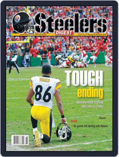 Steelers Digest November 24th, 2009 Digital Back Issue Cover