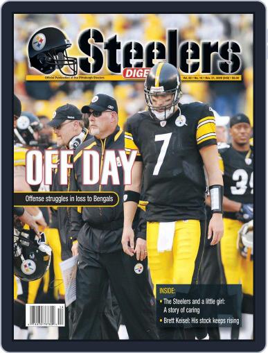 Steelers Digest November 17th, 2009 Digital Back Issue Cover