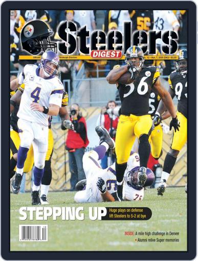Steelers Digest October 27th, 2009 Digital Back Issue Cover