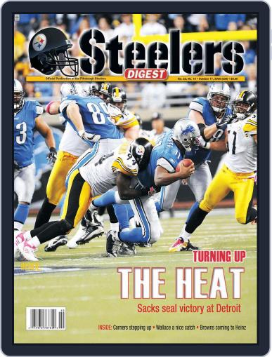 Steelers Digest October 13th, 2009 Digital Back Issue Cover