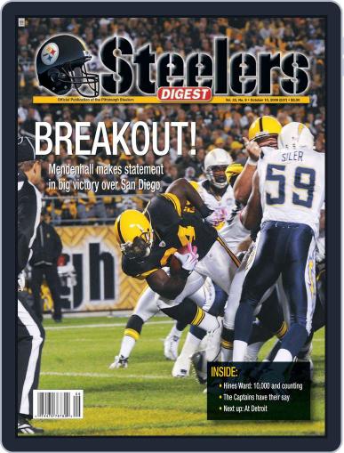 Steelers Digest October 6th, 2009 Digital Back Issue Cover