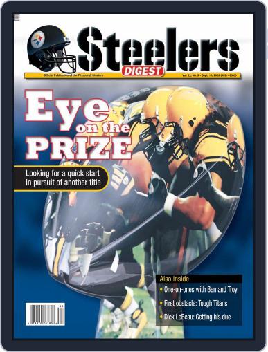 Steelers Digest September 3rd, 2009 Digital Back Issue Cover