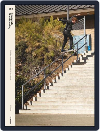 Transworld Skateboarding July 1st, 2018 Digital Back Issue Cover