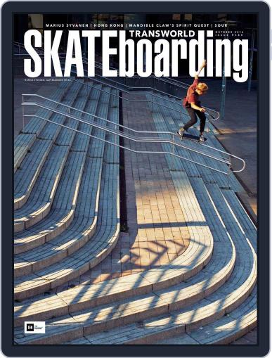 Transworld Skateboarding October 1st, 2016 Digital Back Issue Cover